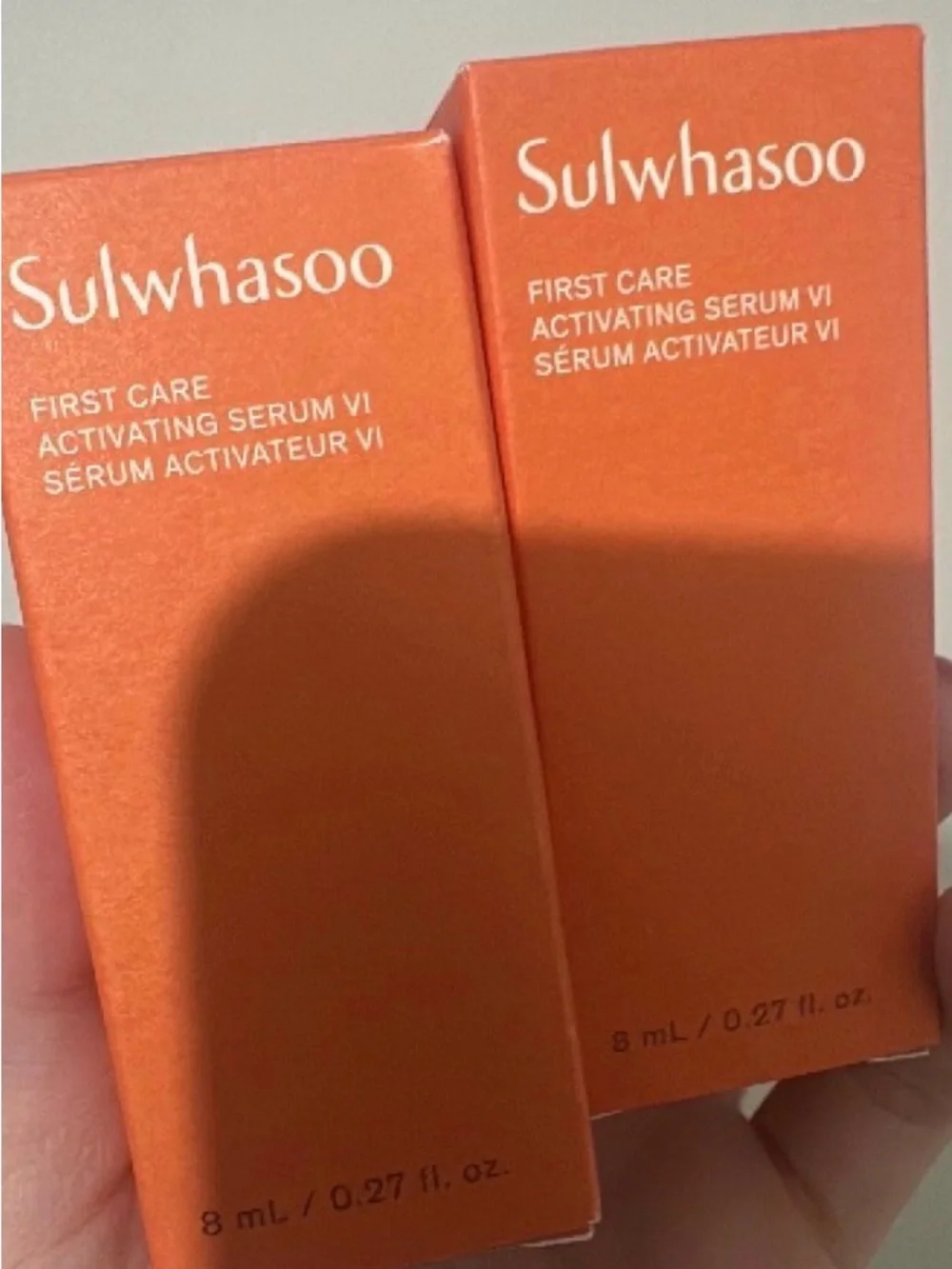 Sulwhasoo lightweight orange